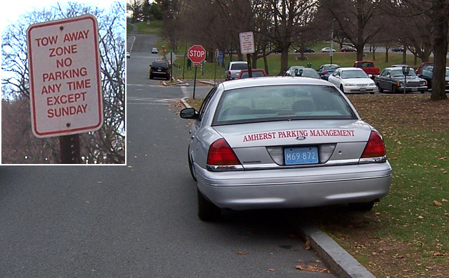 Parking Enforcement Abuse in Amherst